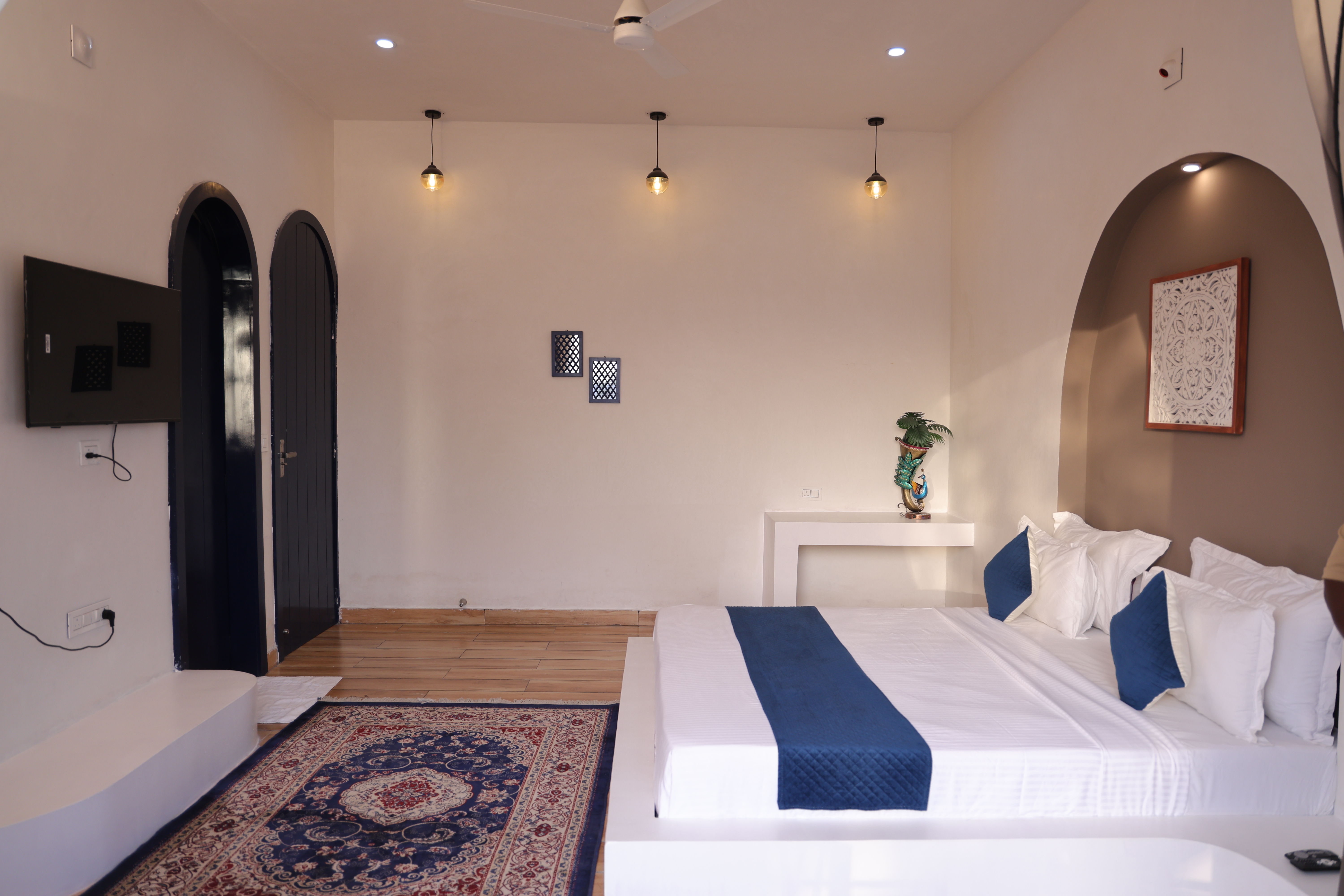 Maple Roots Villa exterior with mountain view